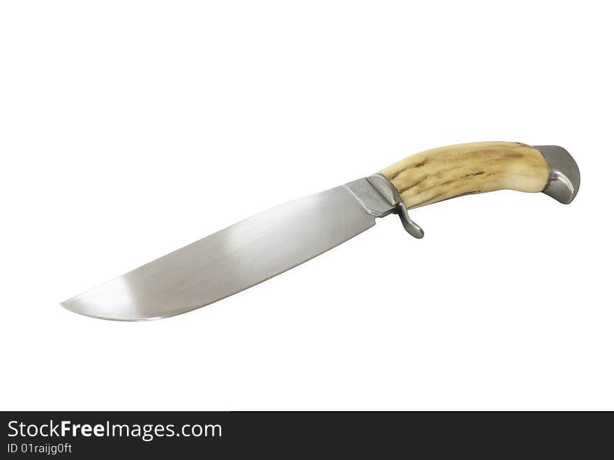 Handmade Knife (with Clipping Path)