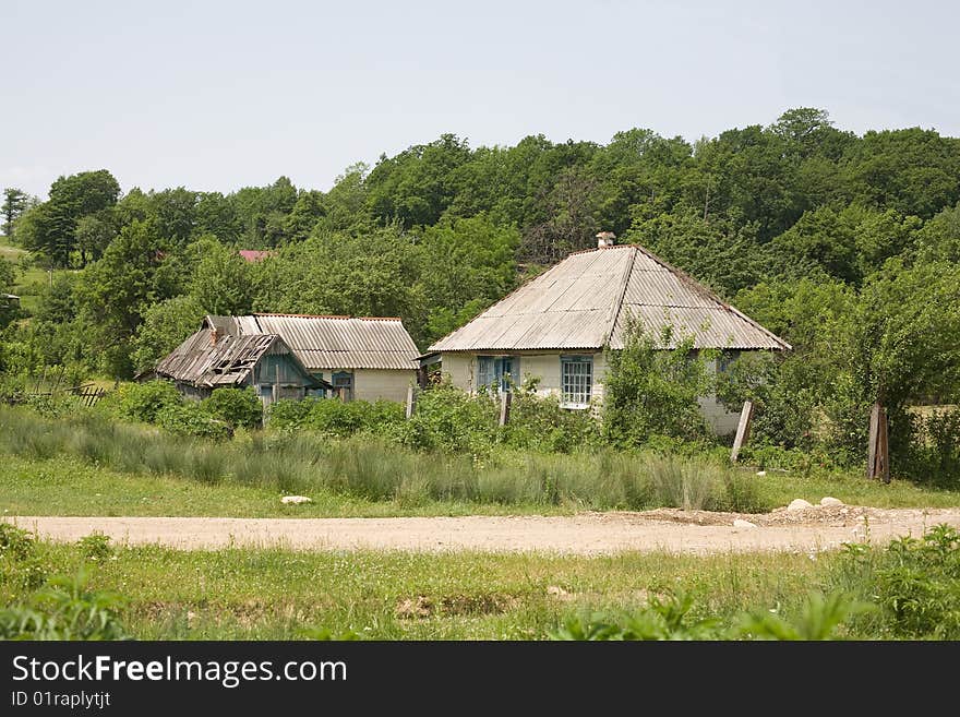 Small house in village