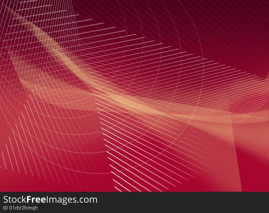 Abstract red background illustration wallpaper