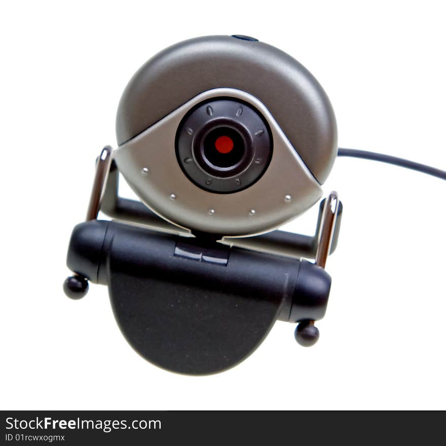 Webcam isolated on white