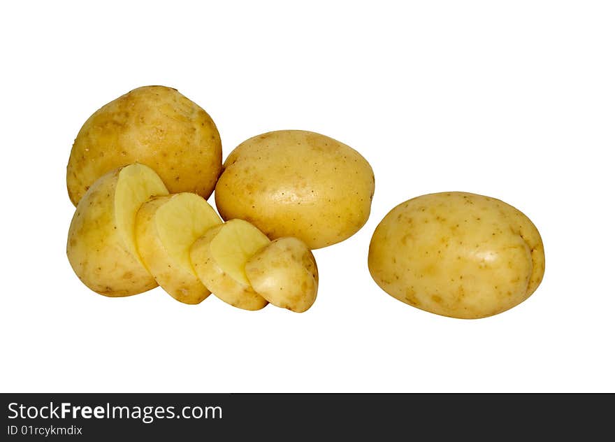 Potatoes and  slices