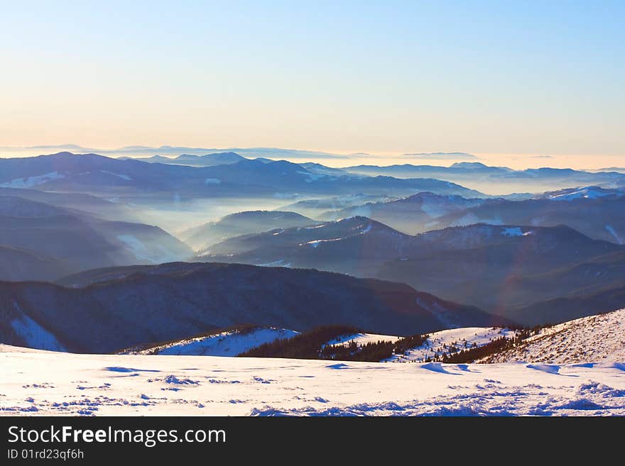 Carpathian mountains