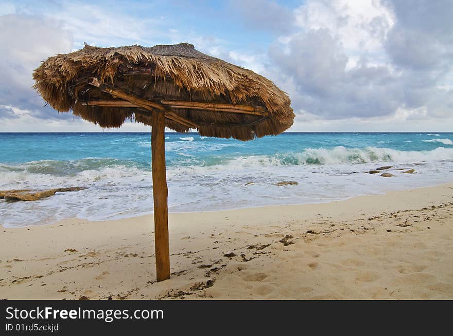 Single Beach Palapa