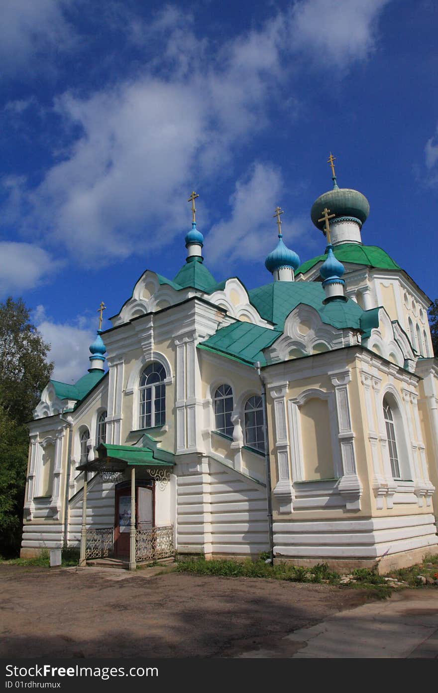 The Tikhvin monastery