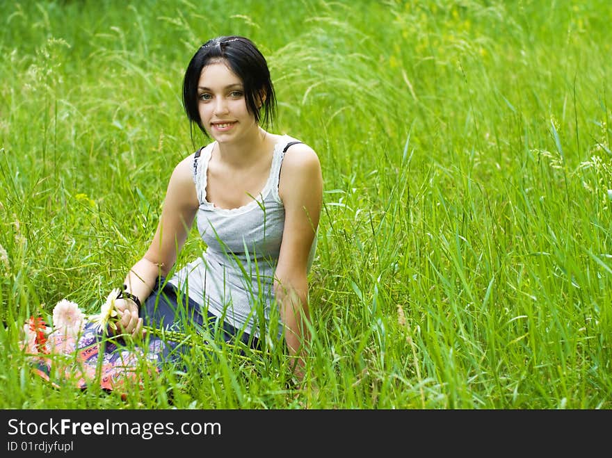 Portrait Of Beauty Girl