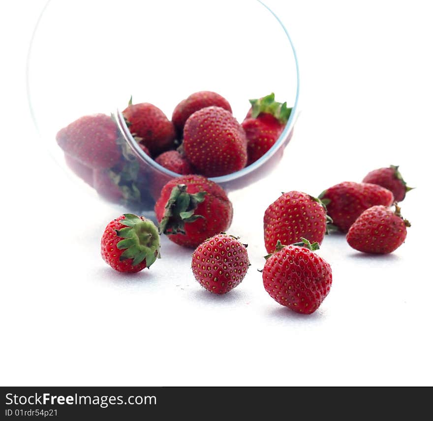 Strawberry fragrant and delicious berry with tender taste