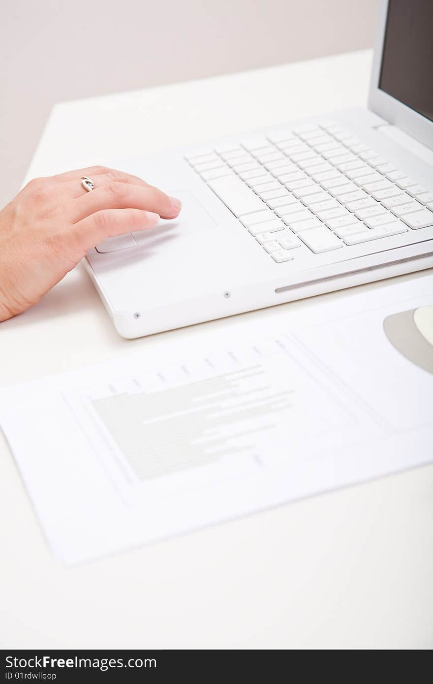 Hands, keyboard and hands on desktop. Hands, keyboard and hands on desktop