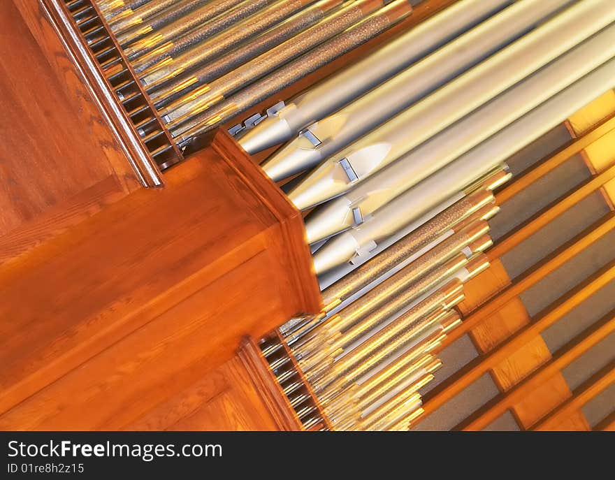 Church organ pies natural light. Church organ pies natural light