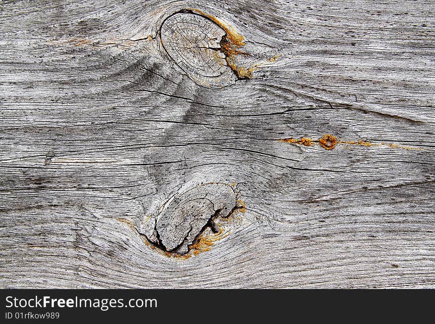 Abstract old brown cracked stump. Abstract old brown cracked stump.