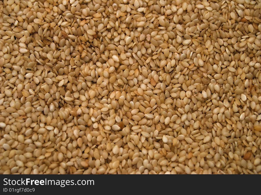 Seed of sesame background