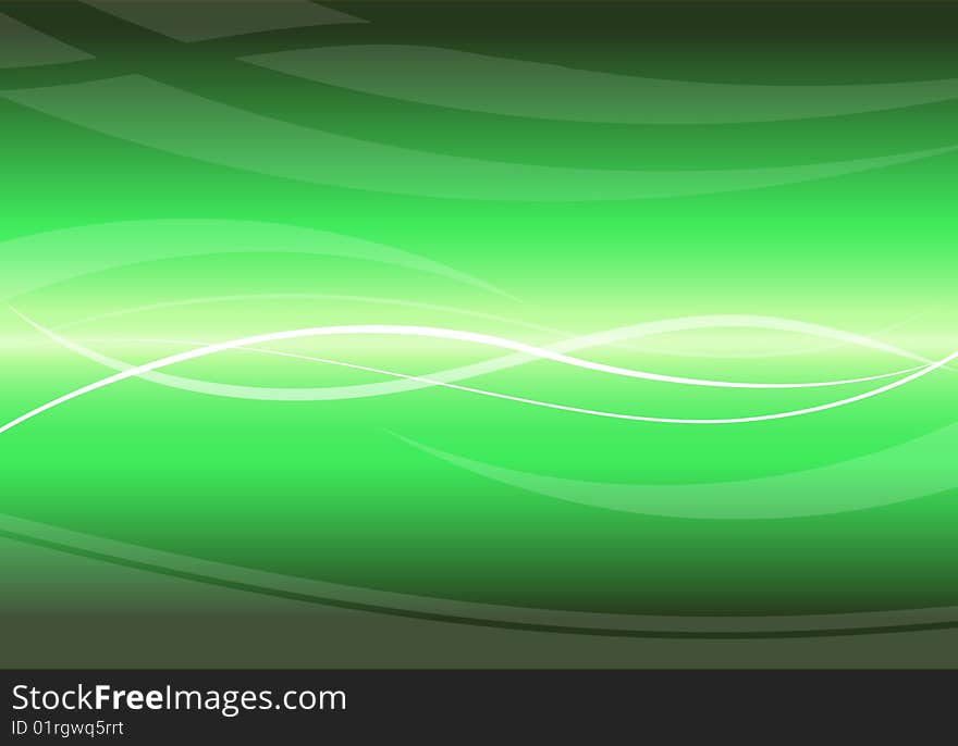 Abstract green background. illustration. Abstract green background. illustration