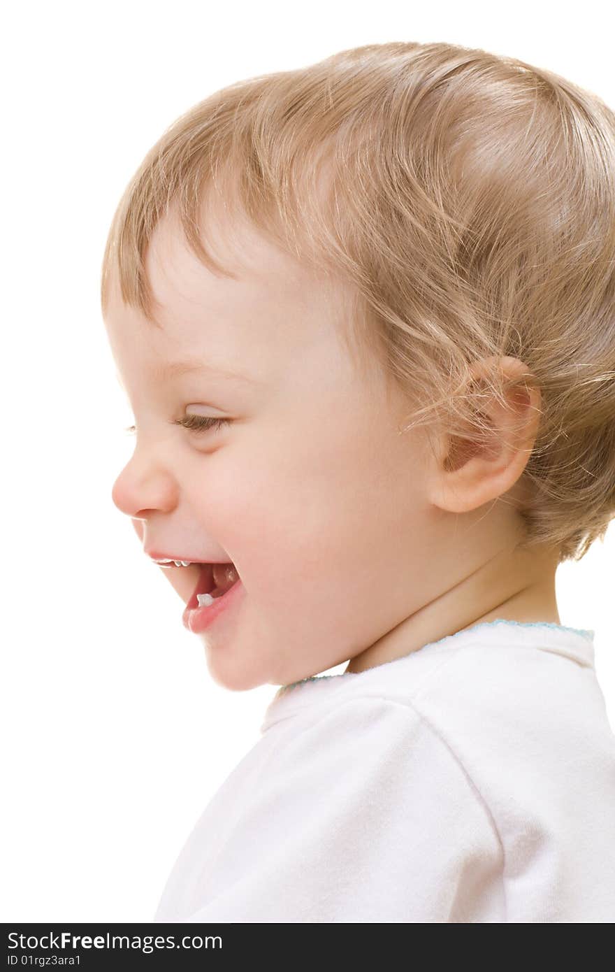 Child close-up portrait