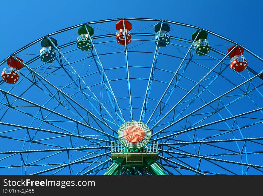 Colorful joy wheel