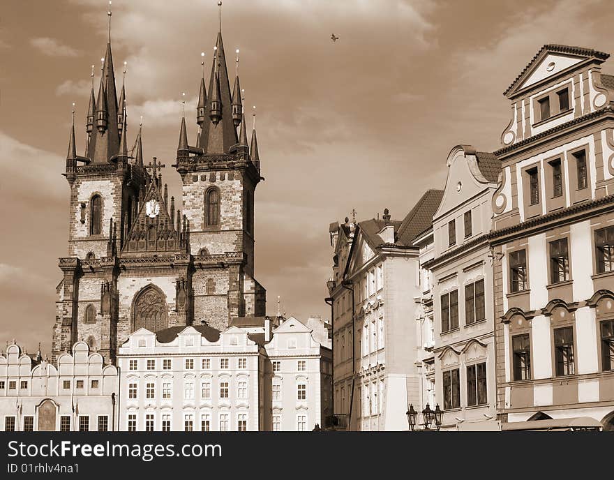 Prague, Capital Of Chech Republic.