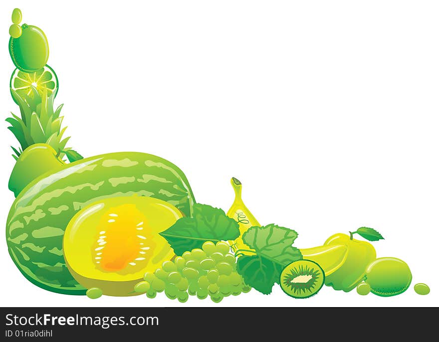 Green fruit corner