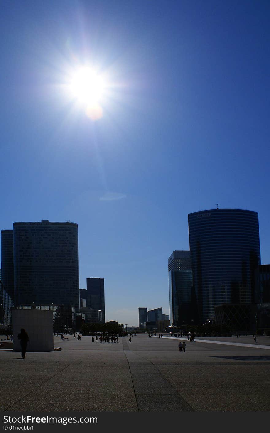 La Defense, central business district