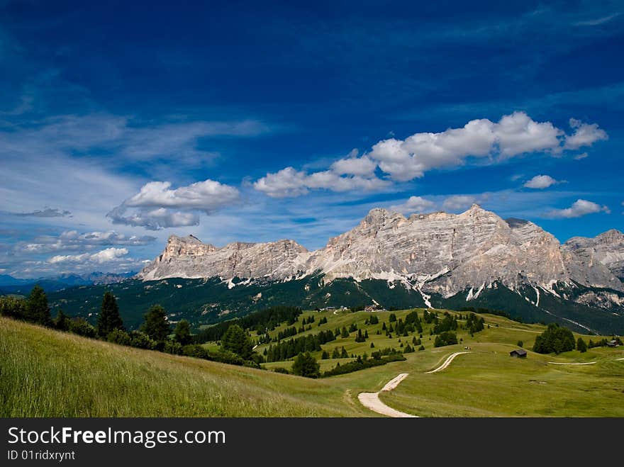 Alps , South Of Tyrol, Italy