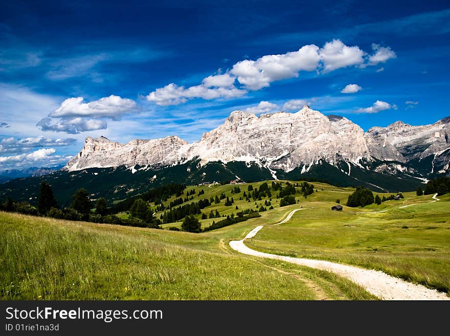 Alps , South Of Tyrol, Italy