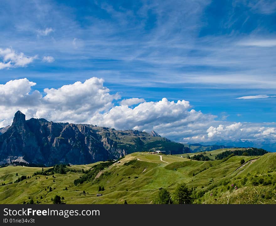 Alps , South Of Tyrol, Italy