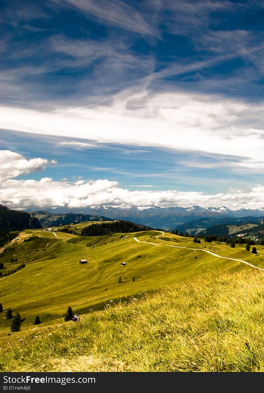 Alps , South Of Tyrol, Italy