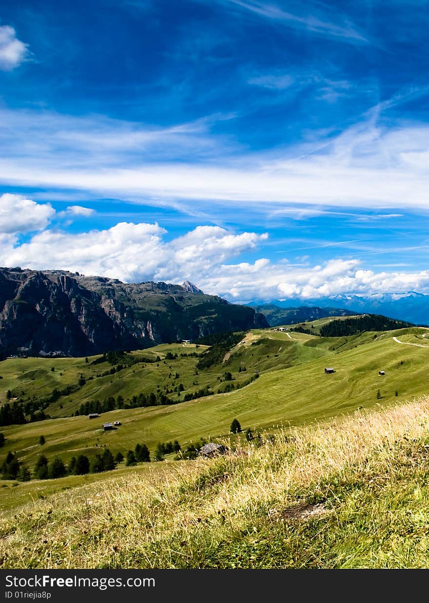 Alps , South Of Tyrol, Italy