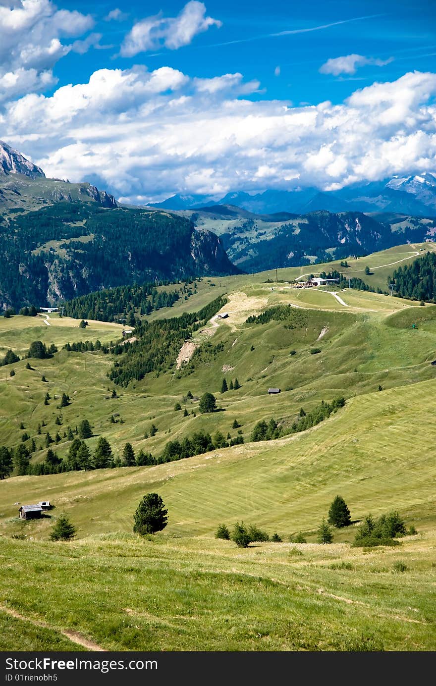 Alps , South Of Tyrol, Italy