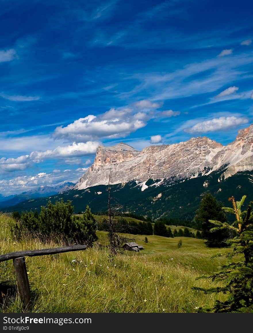 Alps , South Of Tyrol, Italy