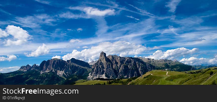 Alps , South Of Tyrol, Italy