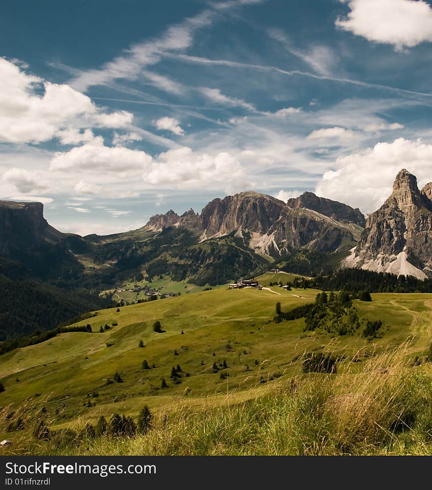 Alps , South Of Tyrol, Italy