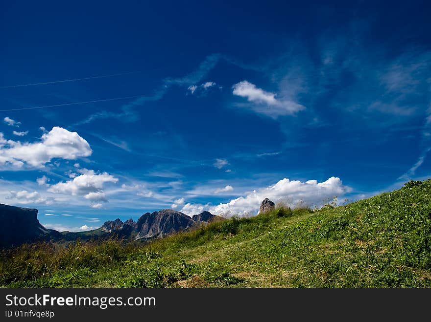 Alps , South Of Tyrol, Italy