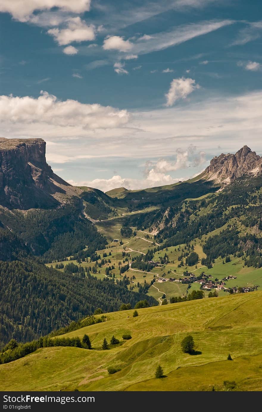 Alps , South Of Tyrol, Italy