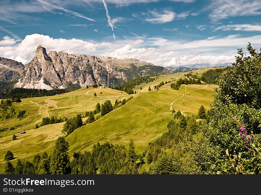 Alps , South Of Tyrol, Italy