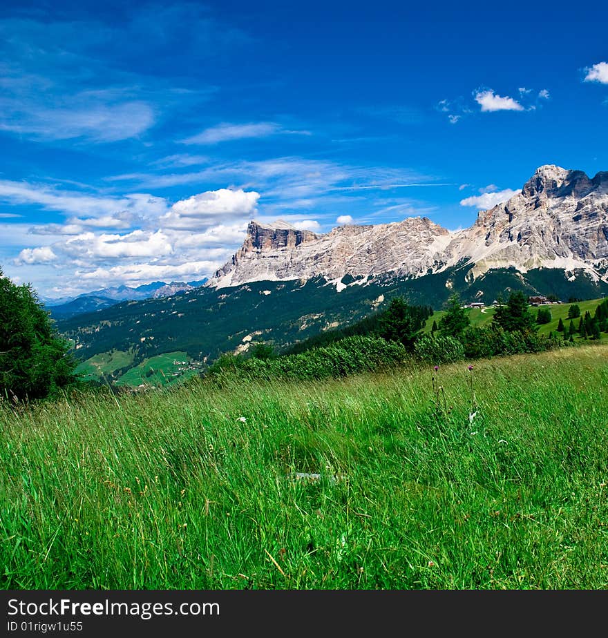 Alps , South Of Tyrol, Italy