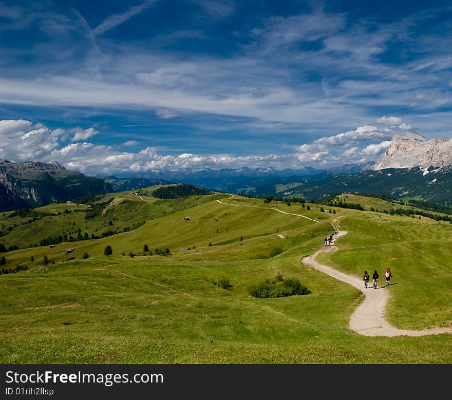 Alps , South Of Tyrol, Italy