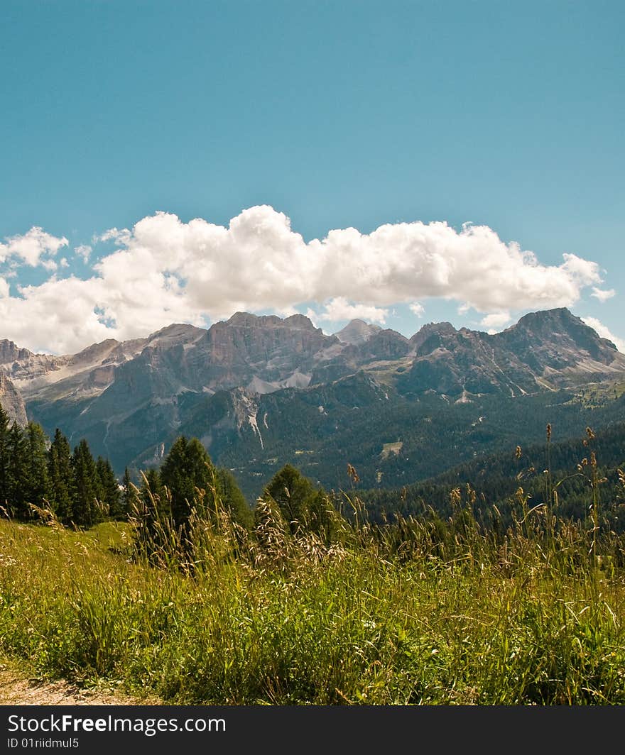 Alps , South Of Tyrol, Italy