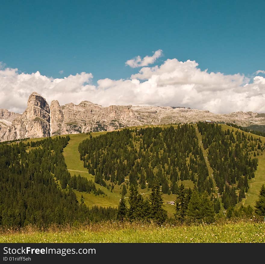 Alps , South Of Tyrol, Italy