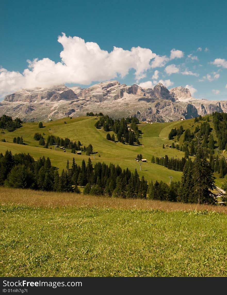 Alps , South Of Tyrol, Italy