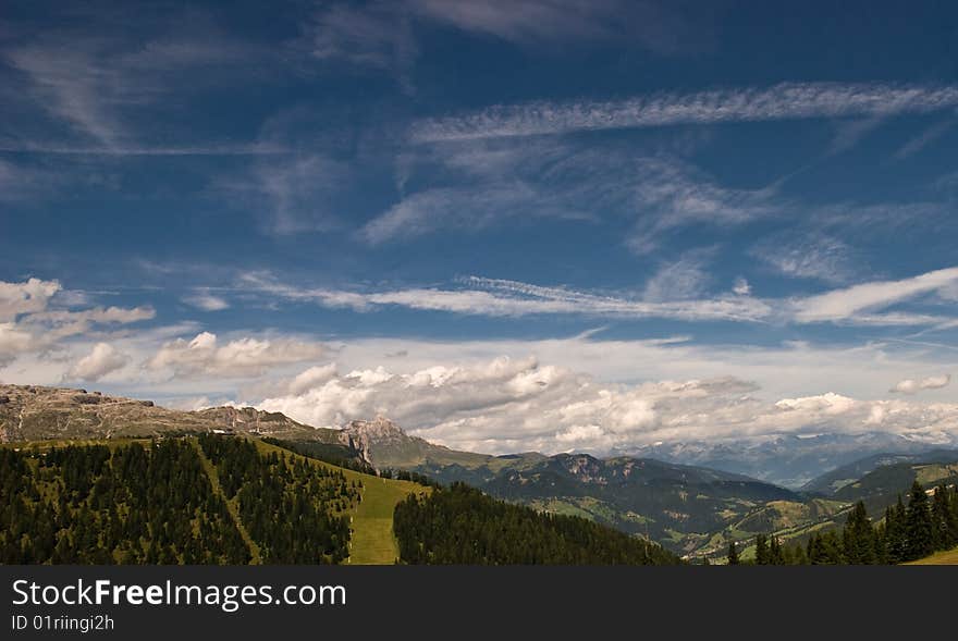 Alps , South Of Tyrol, Italy