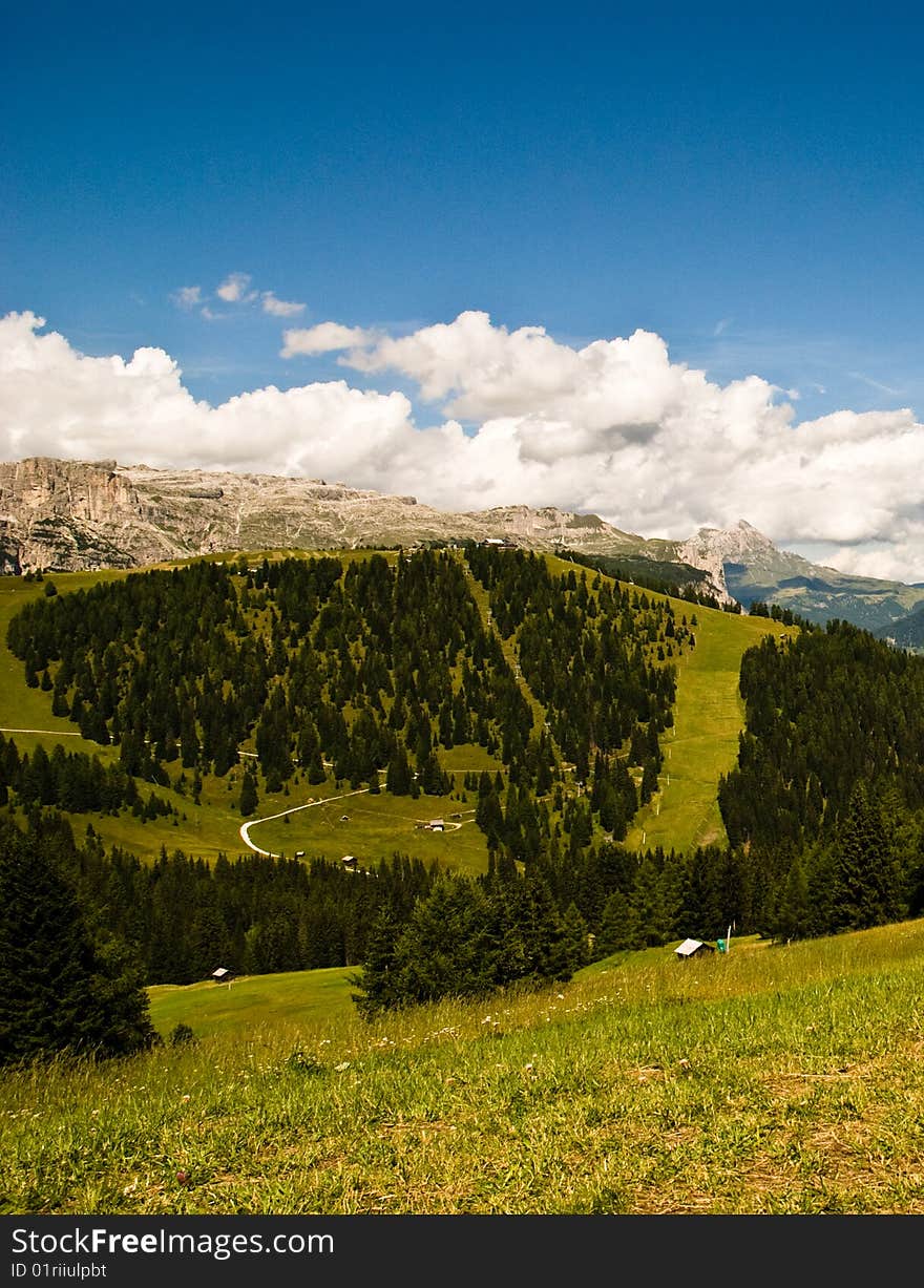 Alps , South Of Tyrol, Italy