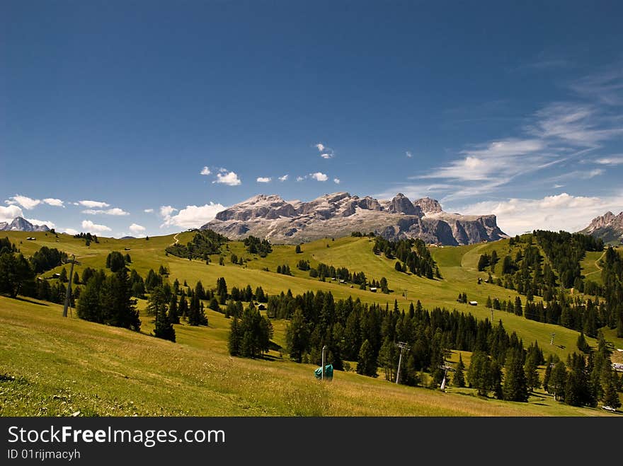 Alps , South Of Tyrol, Italy