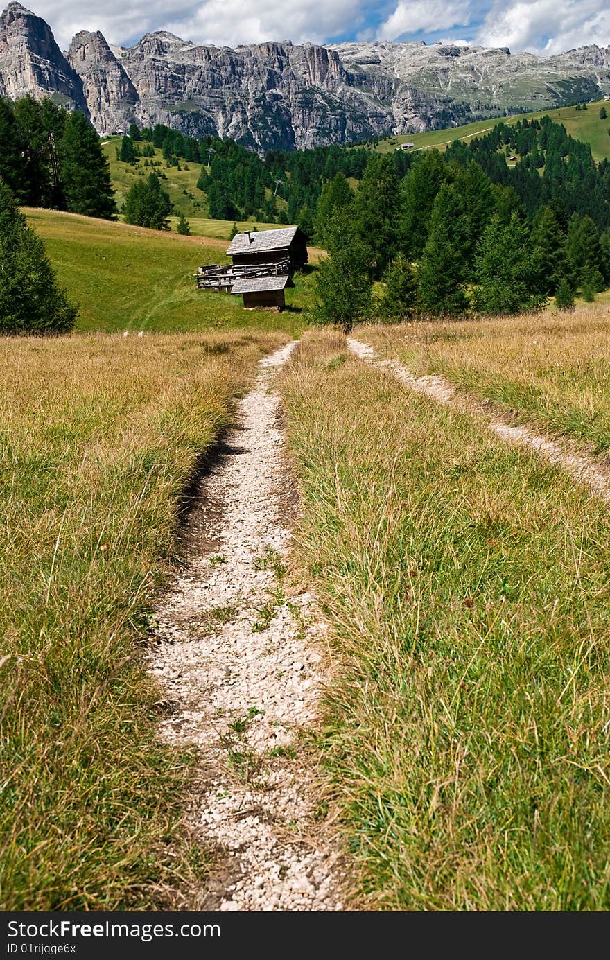 Alps , South Of Tyrol, Italy