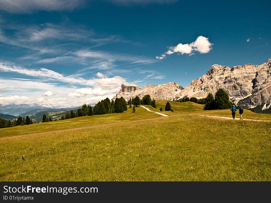 Alps , South Of Tyrol, Italy