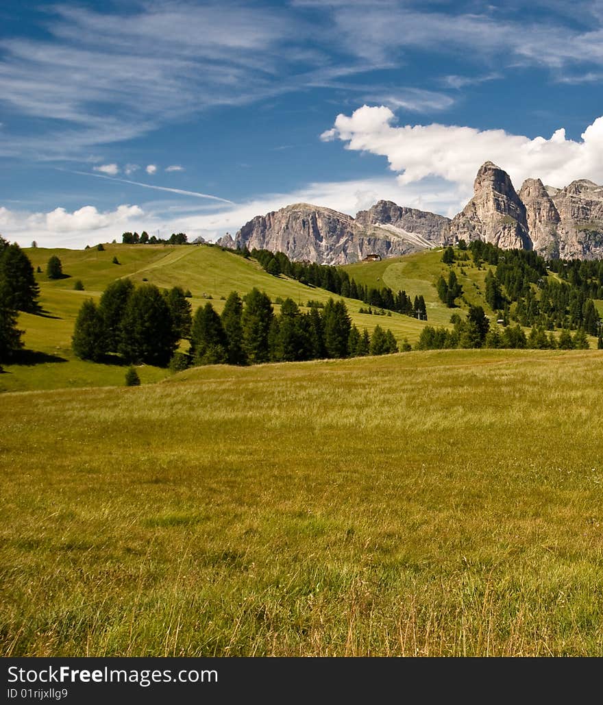 Alps , South Of Tyrol, Italy