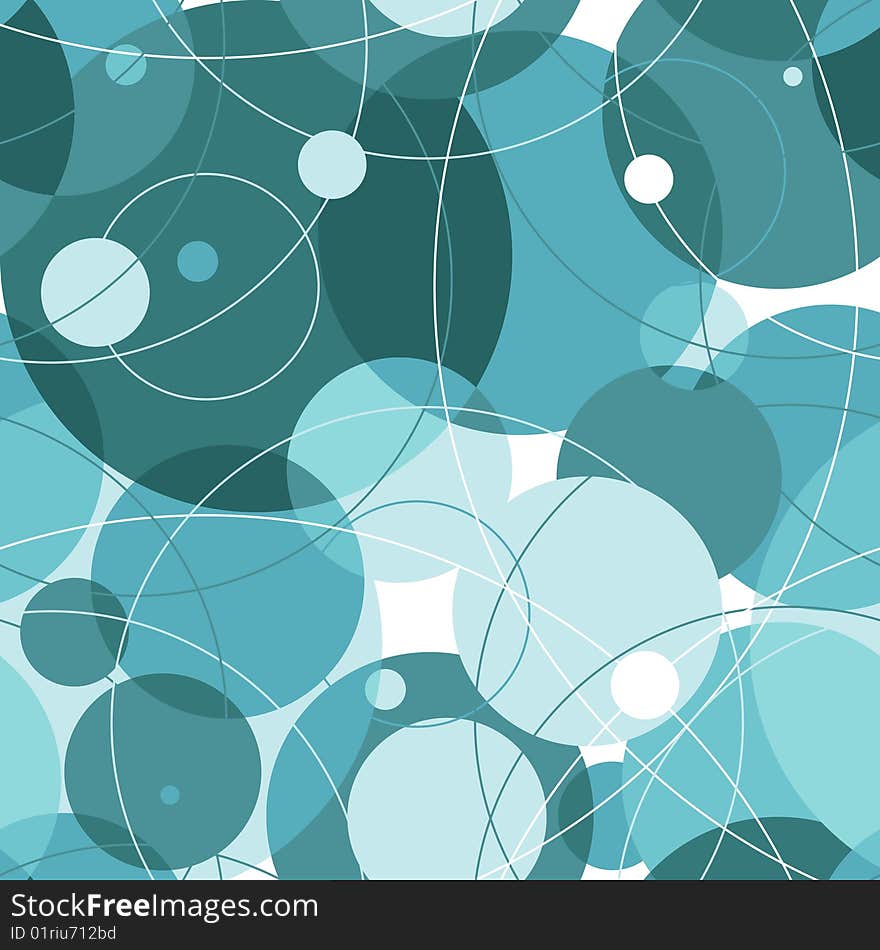 Abstract circles background