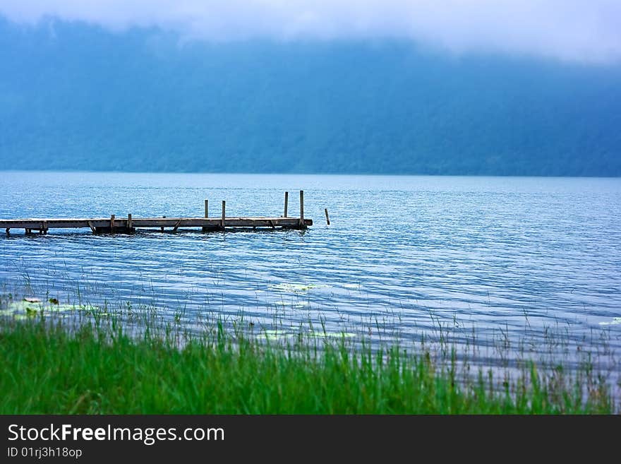 Lonely pier