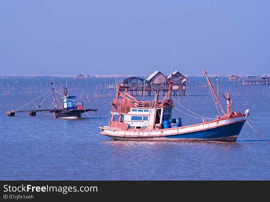 Fishing Boats in Thailand