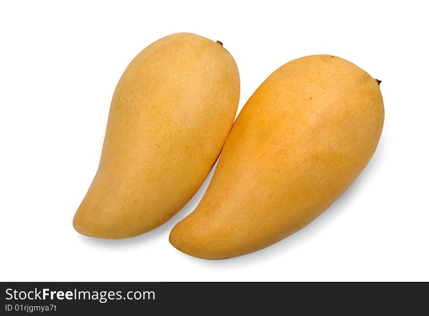 Two mangoes