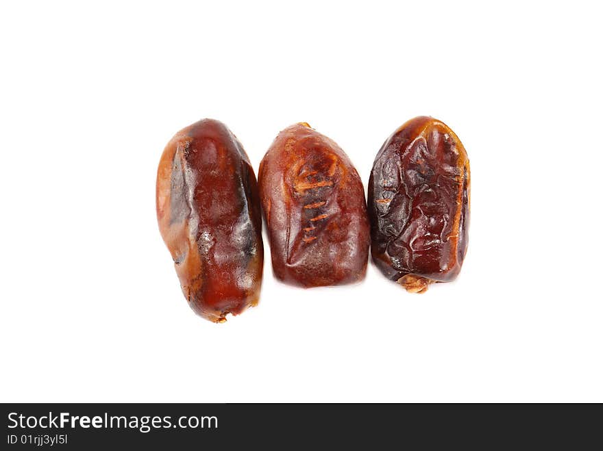 Many brown ripe sweet dates. East sweets.