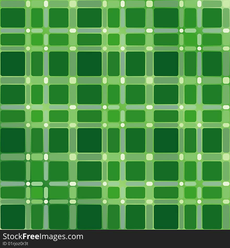 Seamless green tile vector pattern. Seamless green tile vector pattern