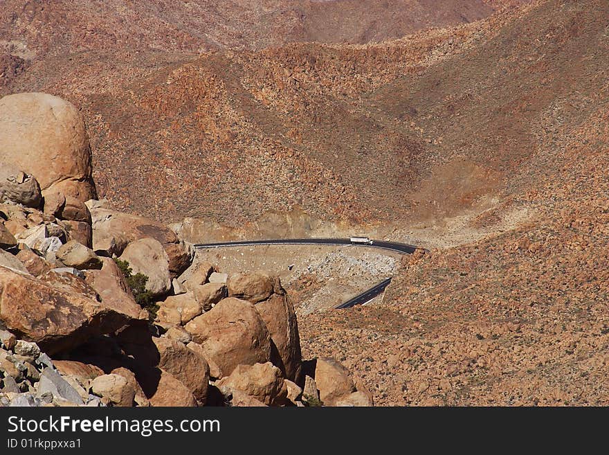 Desert near of Mexicali, Baja California, Mexico